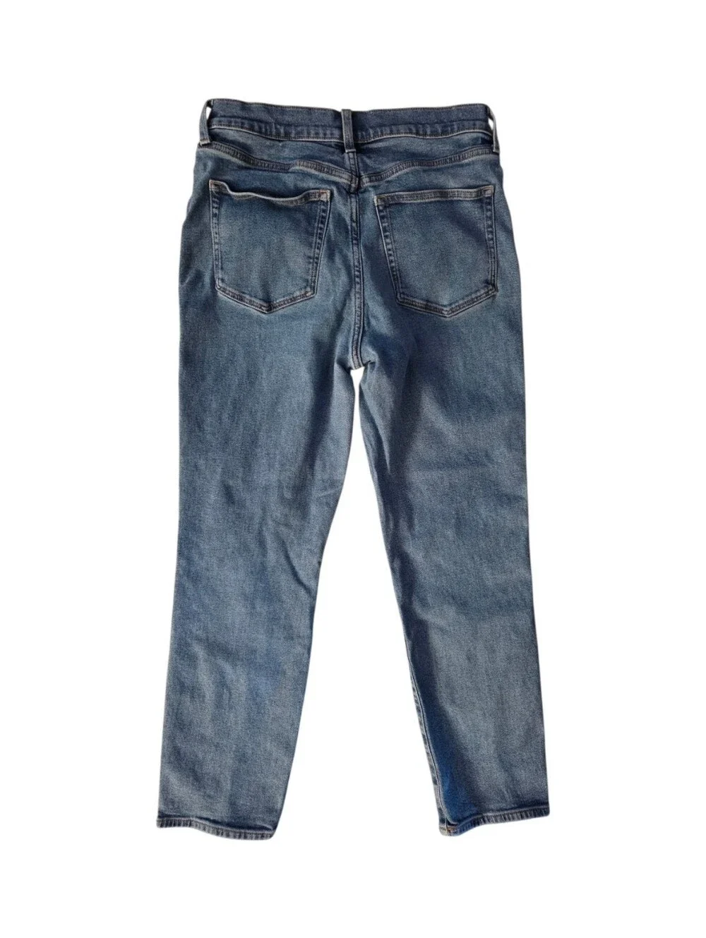 J Crew 90s Vintage Classic Straight Denim‎ Jeans Light Wash High Rise Size 29